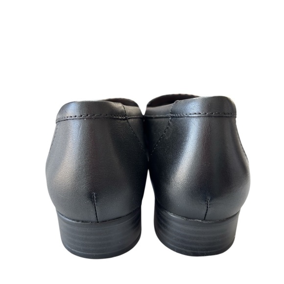 Clarks Collection Slip-On Penny Loafers Juliet Coast Black Leopard Shoe Size 9 - Picture 8 of 11